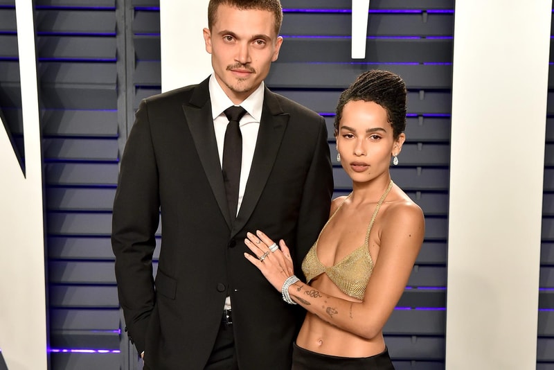 Zoe Kravitz Karl Glusman Oscars 2019 After Party Vanity Fair