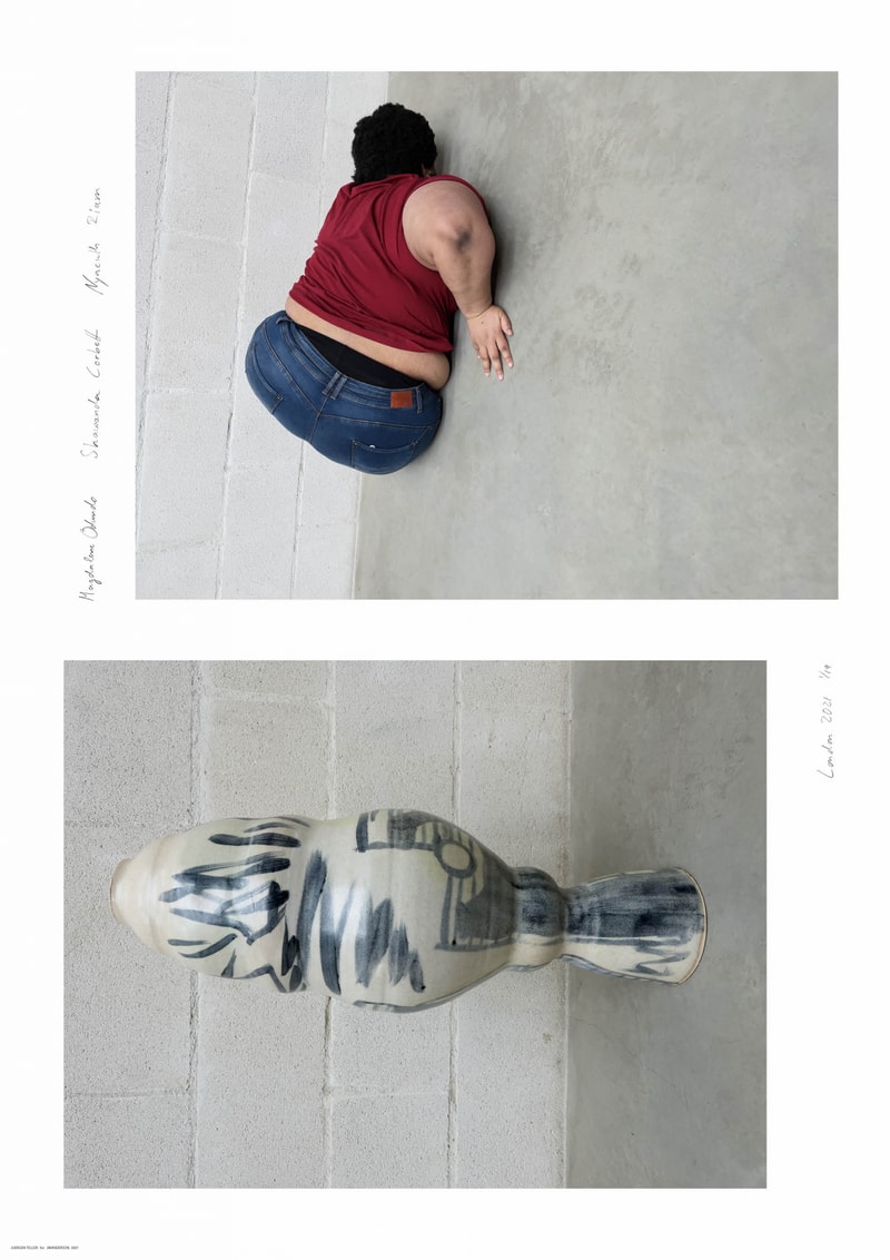 JW Anderson Fall/Winter 2021 Collection Presentation Juregen Teller Photography Posters Artist Collaborations
