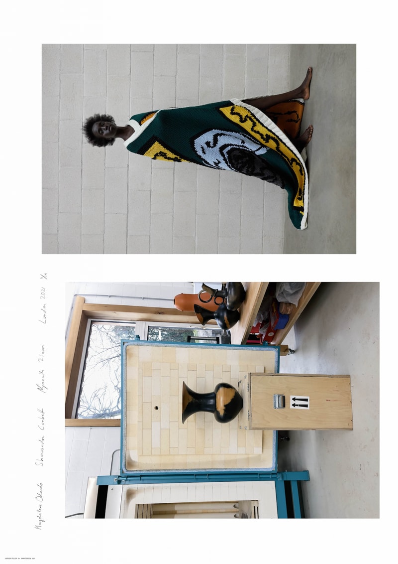 JW Anderson Fall/Winter 2021 Collection Presentation Juregen Teller Photography Posters Artist Collaborations