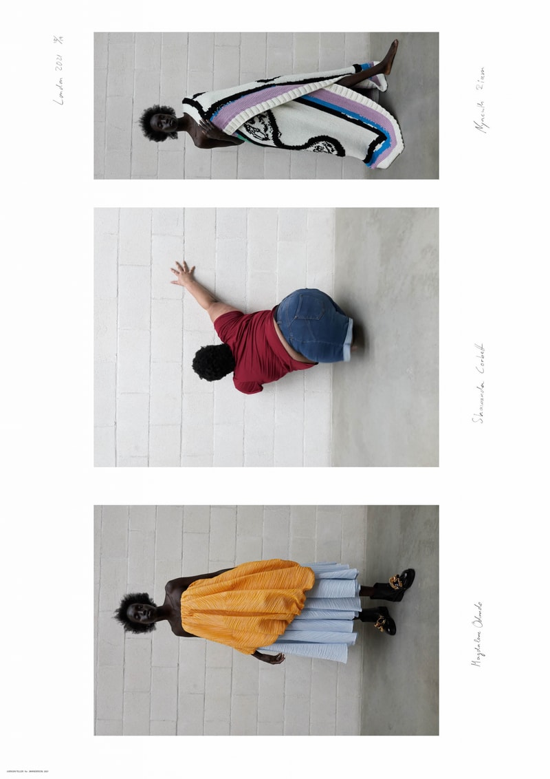 JW Anderson Fall/Winter 2021 Collection Presentation Juregen Teller Photography Posters Artist Collaborations