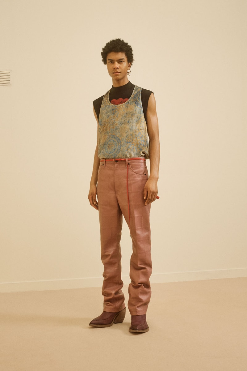acne studios menswear fall winter 2021 fw21 collection lookbook vest t-shirt