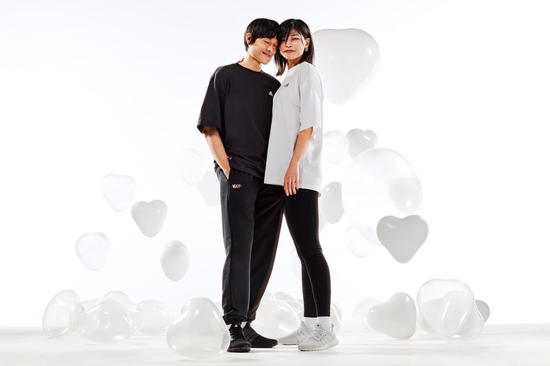 adidas valentines day apparel footwear collection tshirt sweatpants