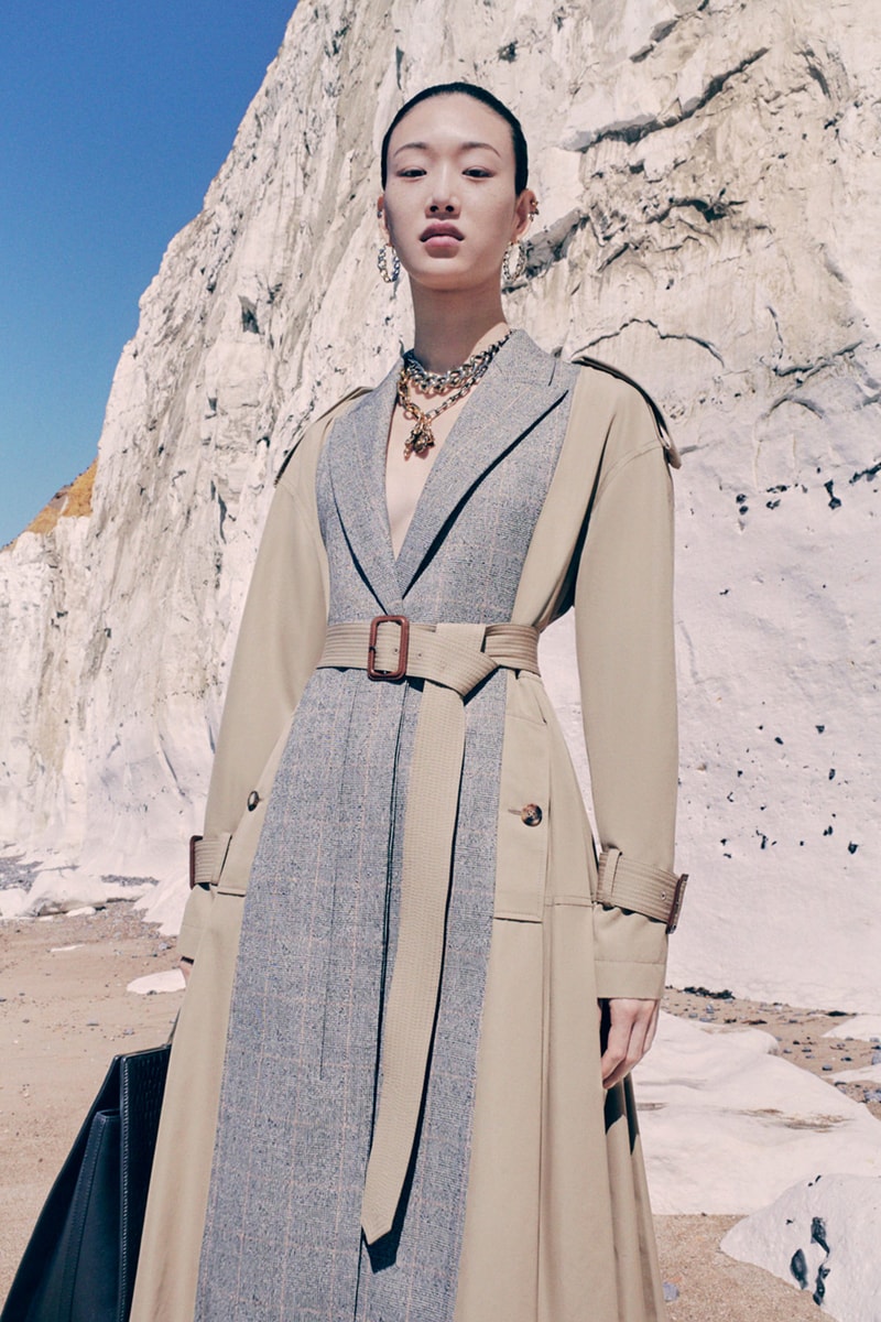 alexander mcqueen spring summer womenswear pre collection lookbook sora choi coat necklace jewelry