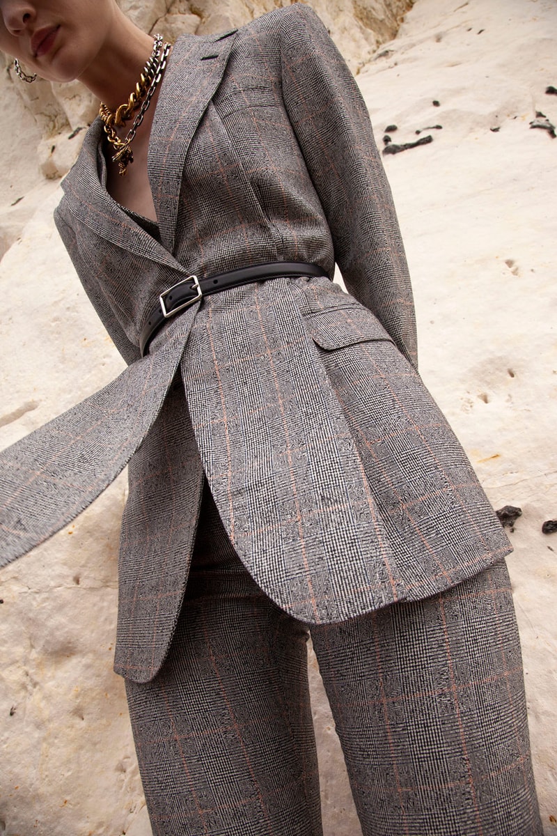 alexander mcqueen spring summer womenswear pre collection lookbook blazer pants