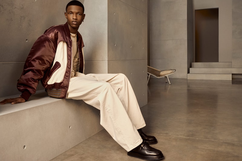 ambush yoon ahn spring summer campaign malik anderson bomber jacket outerwear pants shoes