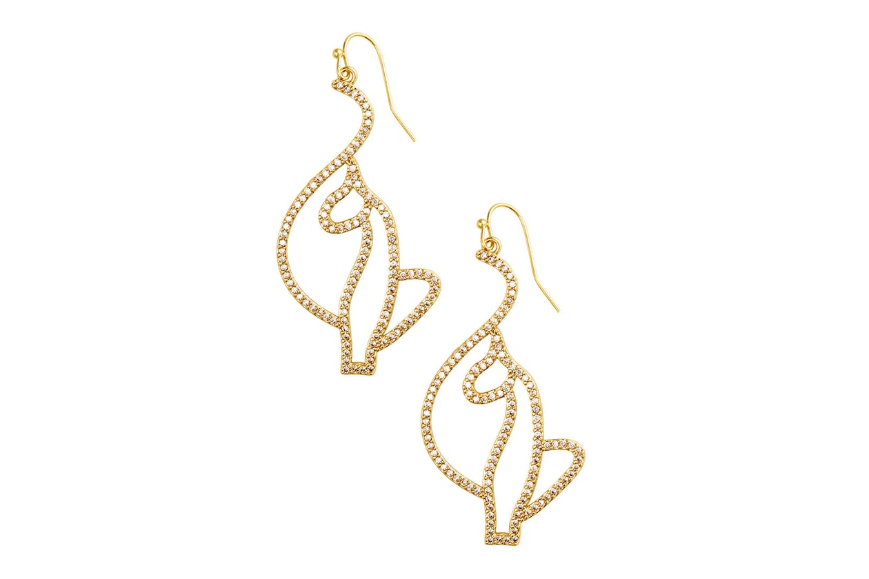 baby phat jewelry capsule collection 18k yellow gold earrings necklaces price where to buy kimora lee simmons 