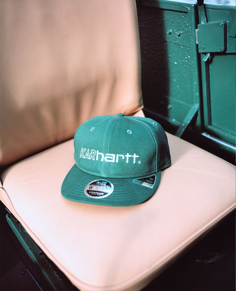 carhartt wip karhartt lart de lautomobile car collaboration collection cap logo