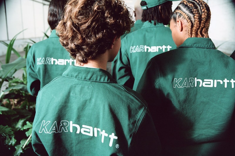 carhartt wip karhartt lart de lautomobile car collaboration collection michigan coat jacket green
