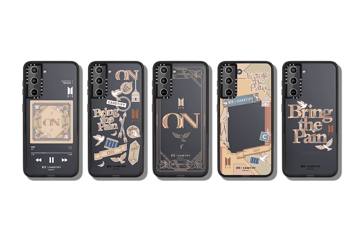 BTS Signs 'On' Casetify for Tech Accessories