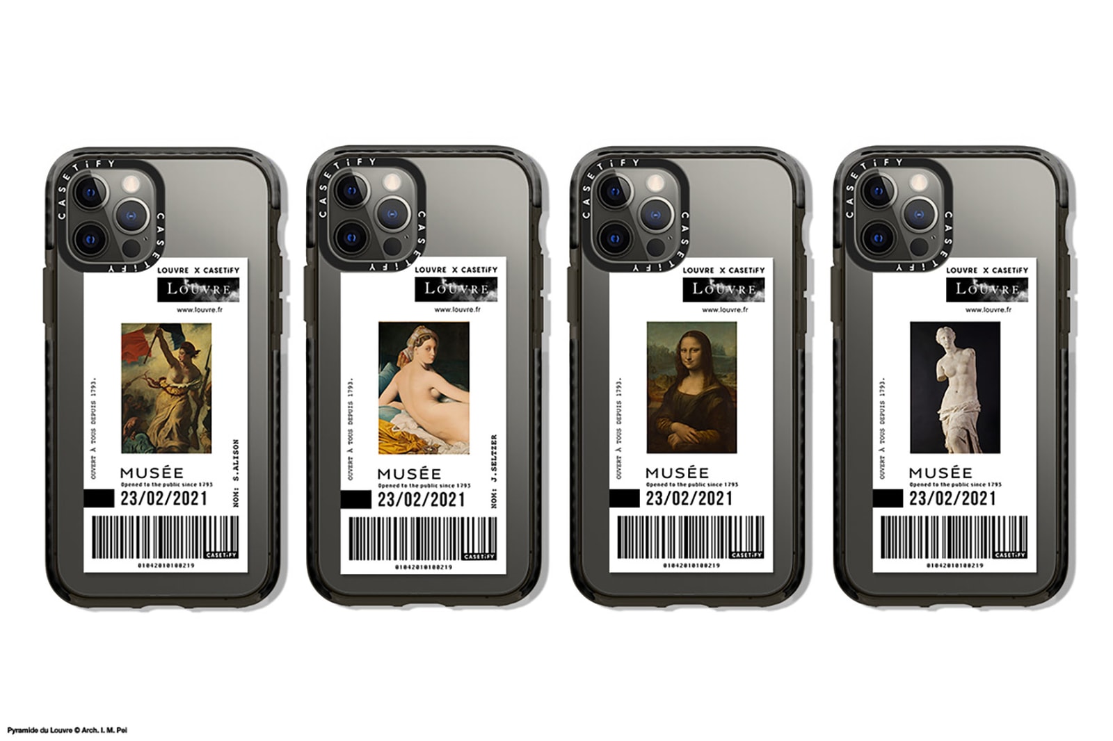 casetify musee du louvre collaboration cases apple iphone paris