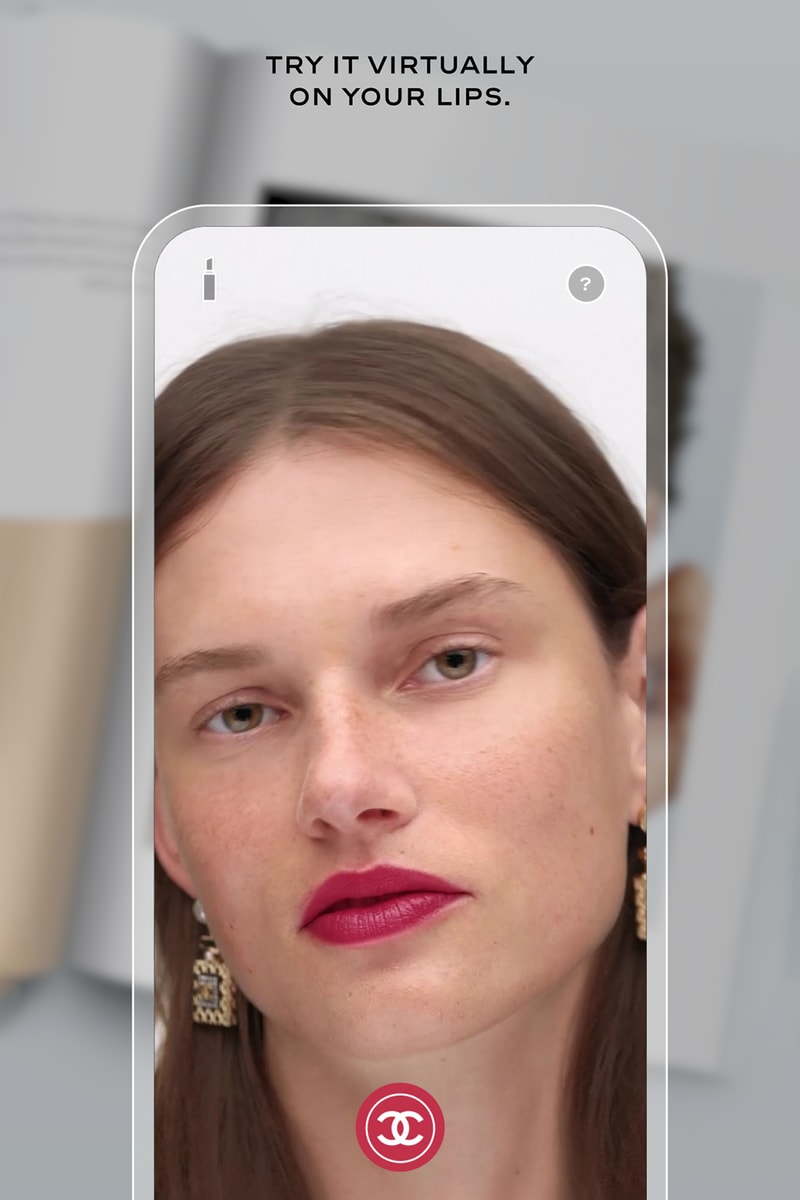chanel lipscanner try on app lipstick ai ar technology download apple iphone store