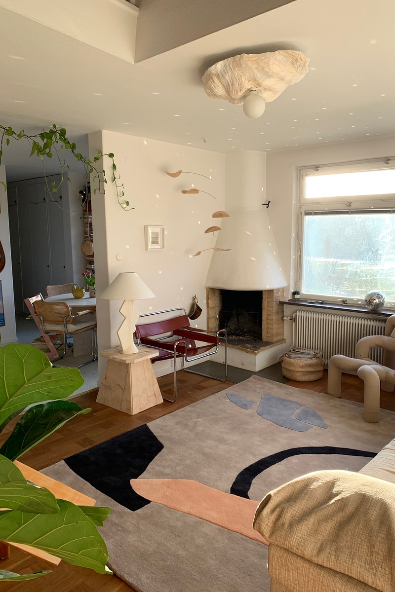Cold Picnic Rugs Hand Tufted Rug The Goldfish and Her Boy Ponyo Studio Ghibli Katarina Matsson ettrumtill Home Decor Homeware Interior Living Room