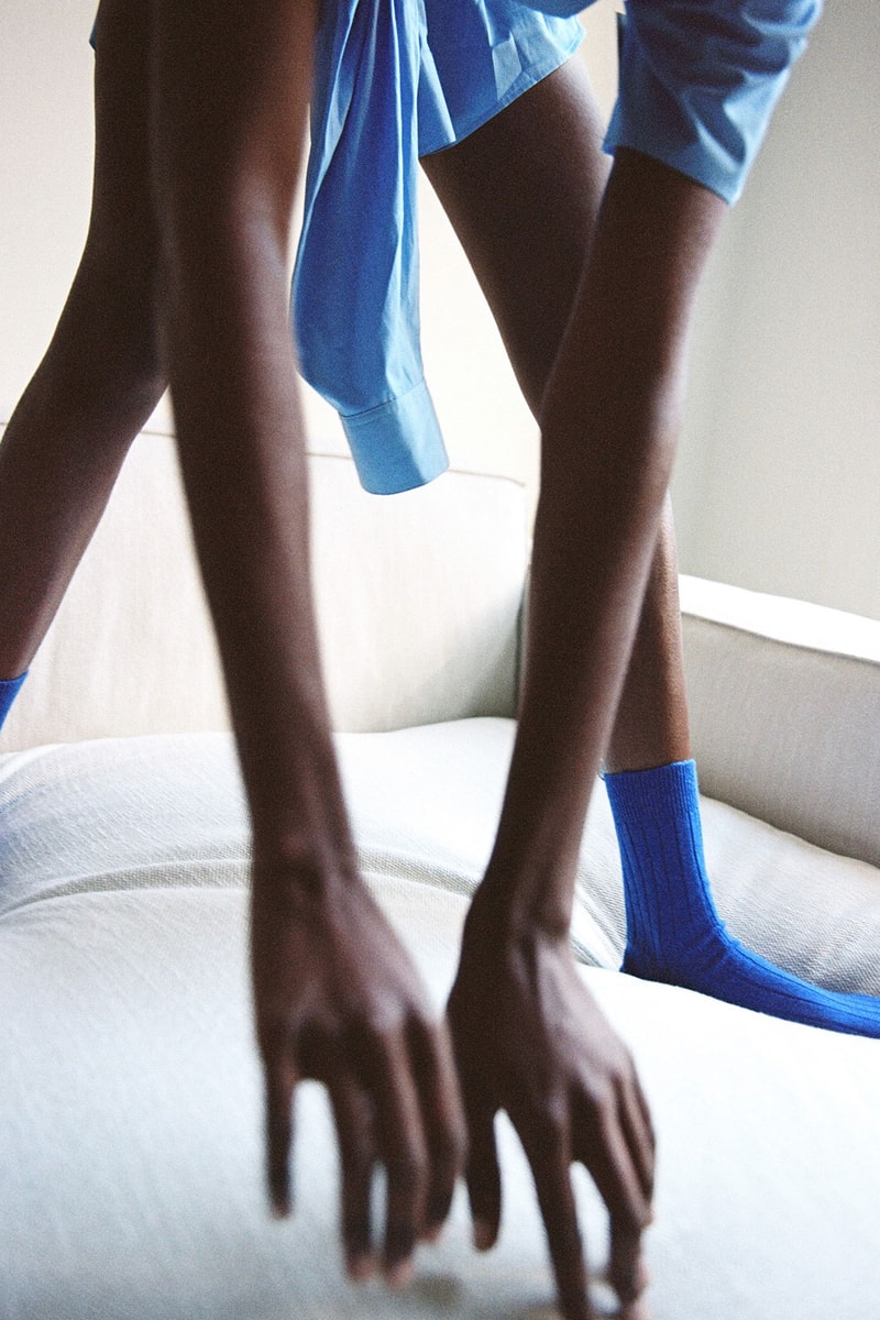 comme si the great indoors collection socks blue dress