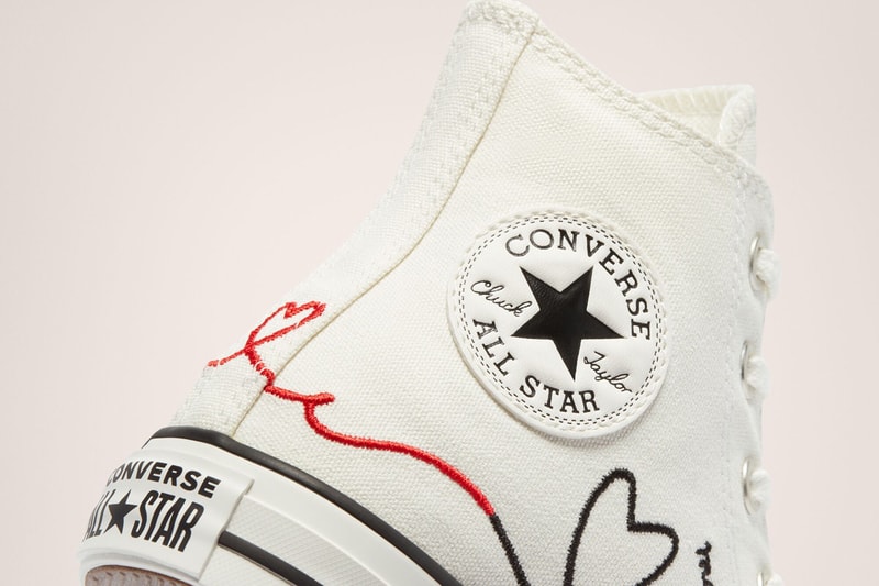 Converse Valentine's Day Pack Chuck 70 White Heart