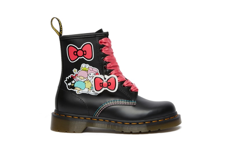 Dr. Martens x Sanrio Hello Kitty and Friends Release Leather Boots Keroppi My Melody Badtz-Maru