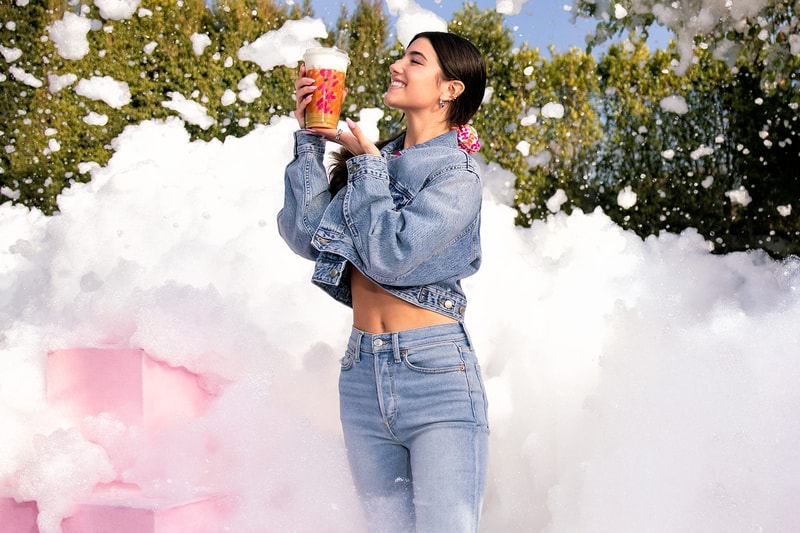 dunkin donuts charli damelio cold brew collaboration sweet cold foam coffee
