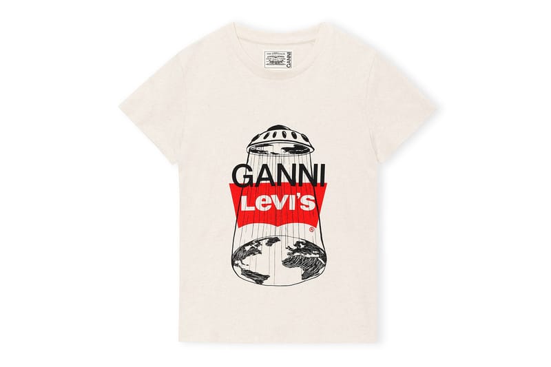 ganni levis t shirt