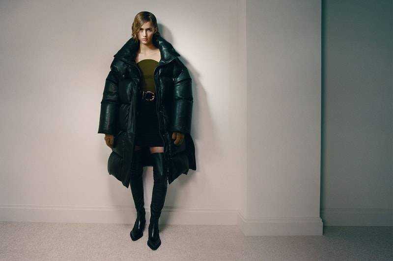 khaite fall winter 2021 fw21 collection lookbook puffer coat dress boots