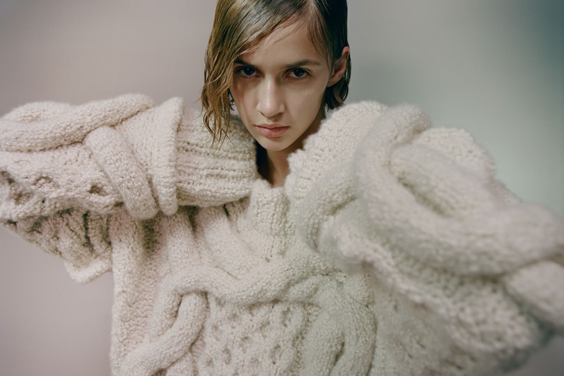khaite fall winter 2021 fw21 collection lookbook knitwear chunky sweater