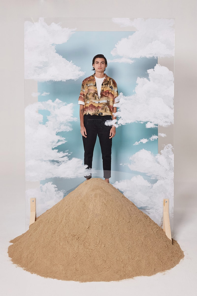les benjamins silk road services spring summer collection campaign shirt pants shoes