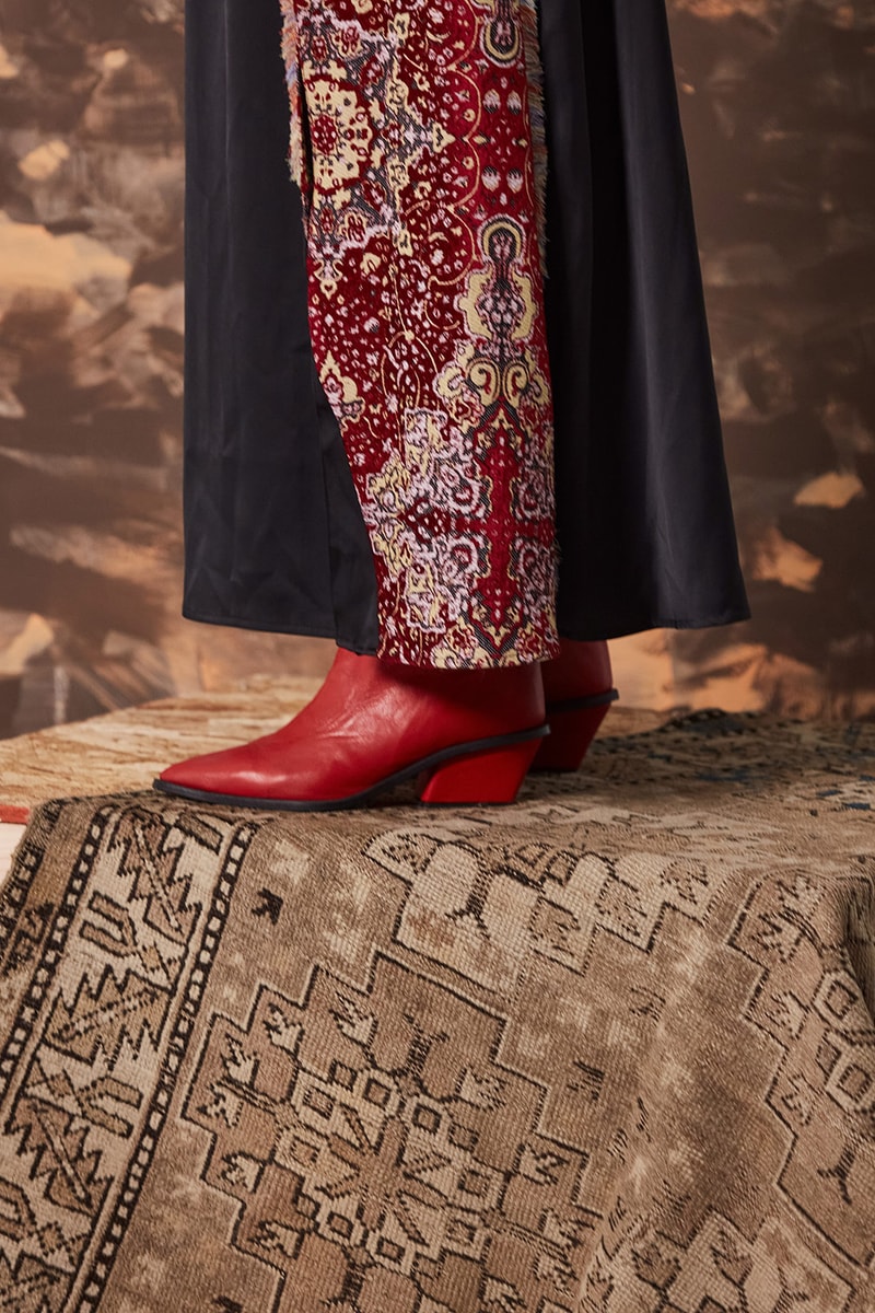 les benjamins silk road services spring summer collection campaign shoes