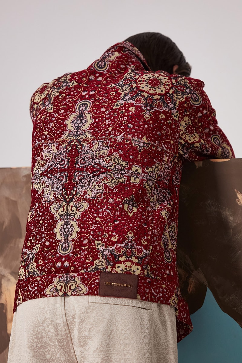les benjamins silk road services spring summer collection campaign jacket outerwear