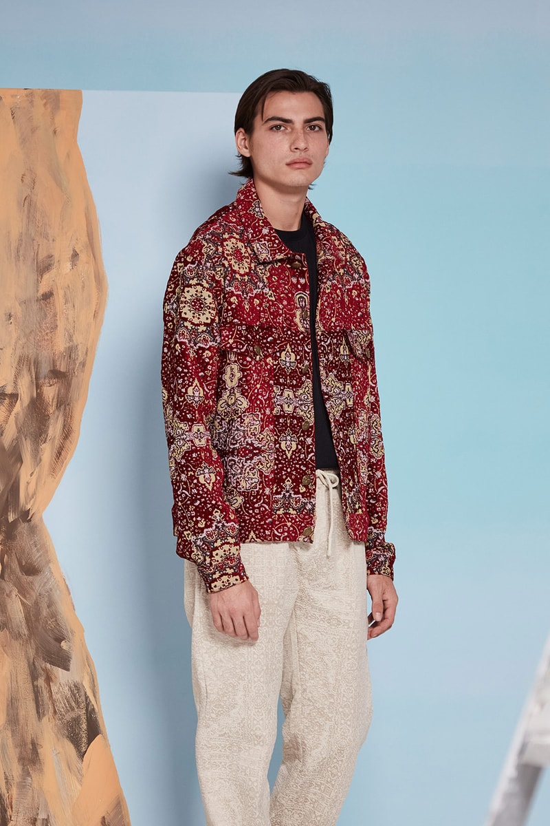 les benjamins silk road services spring summer collection campaign outerwear jacket pants