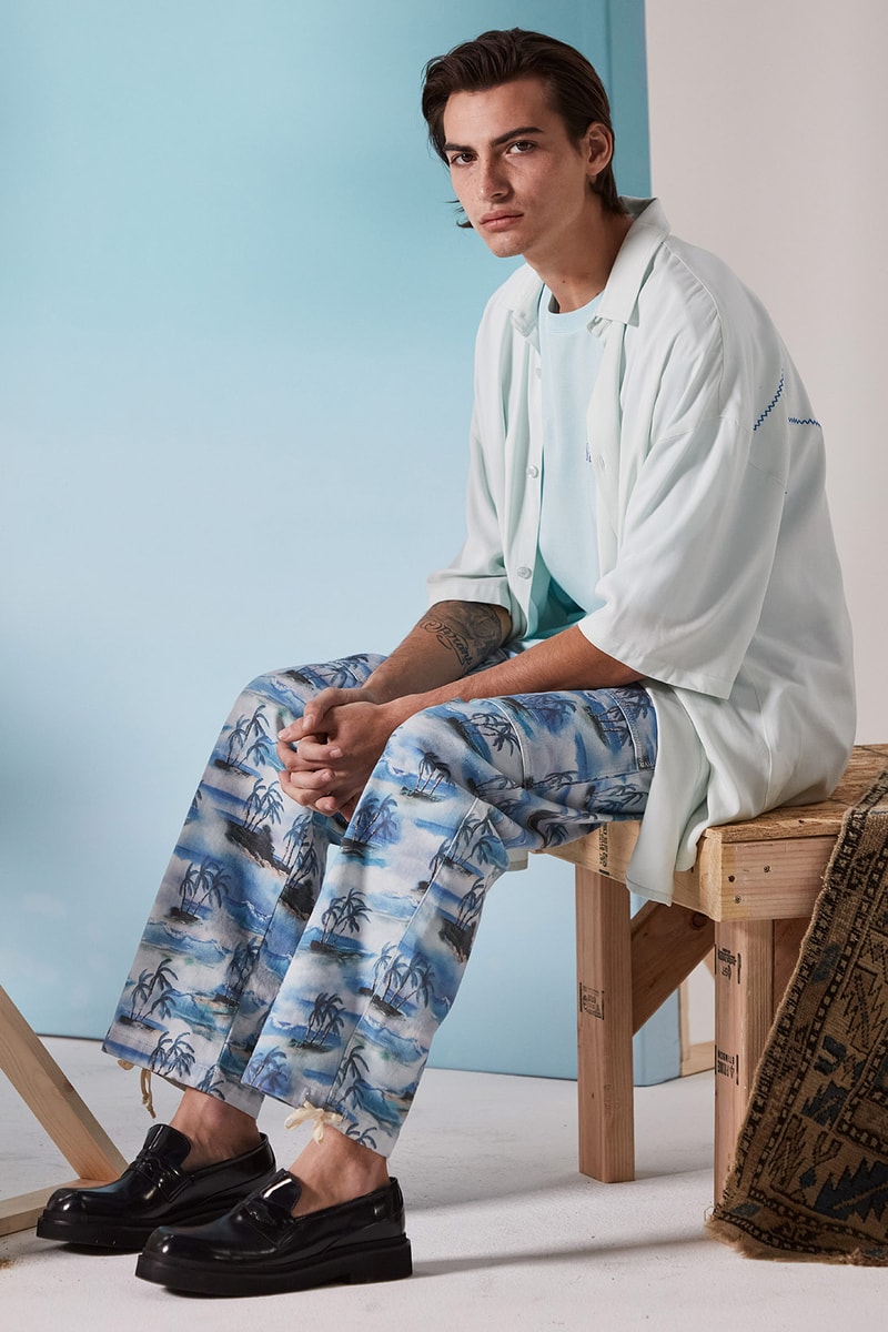 les benjamins silk road services spring summer collection campaign shirt pants shoes