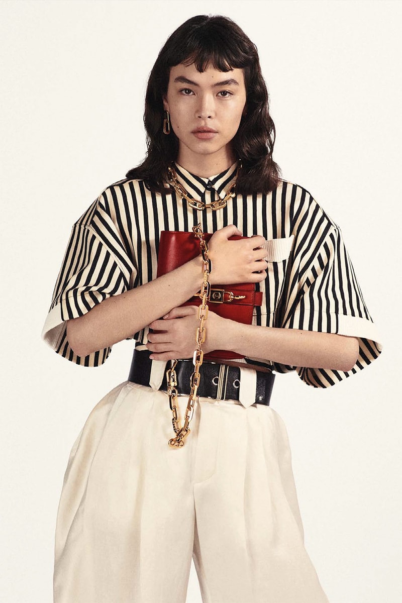 louis vuitton rendez vous designer handbag spring summer collection black red gold chain