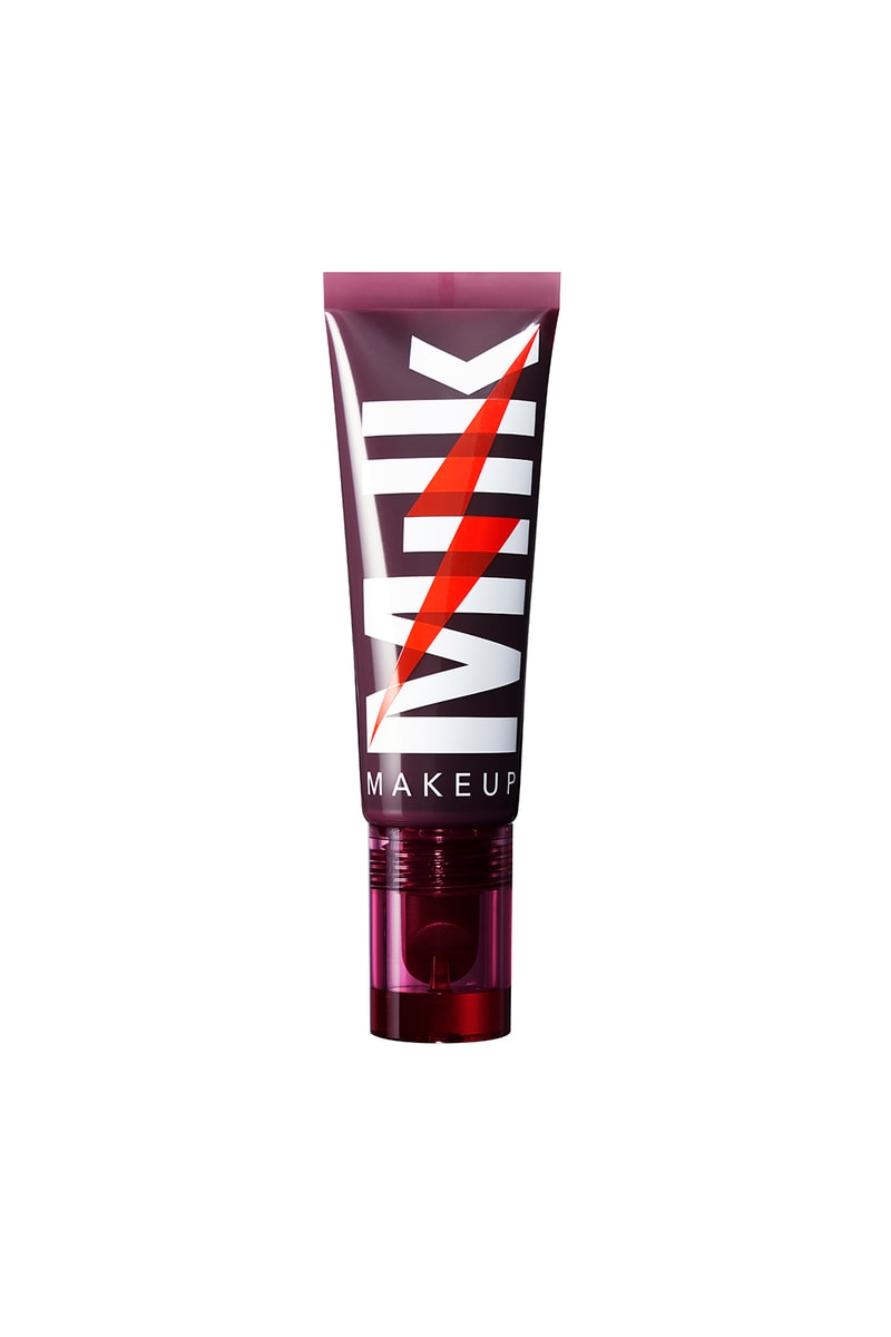 milk makeup electric glossy lip plumper amped plum