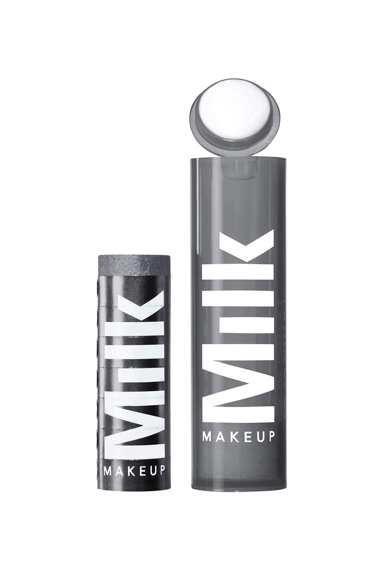 milk makeup chalk color eyeshadow trampoline pewter
