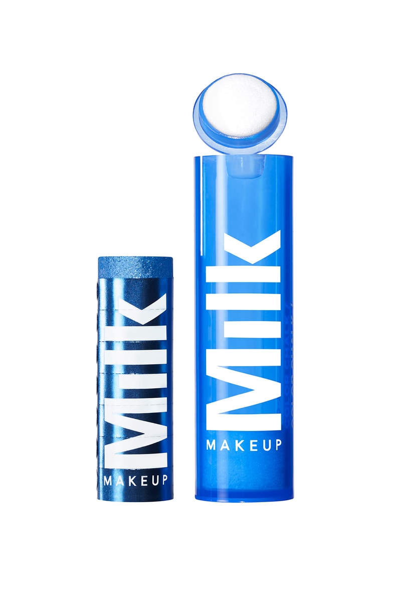 milk makeup chalk color eyeshadow yo yo royal blue