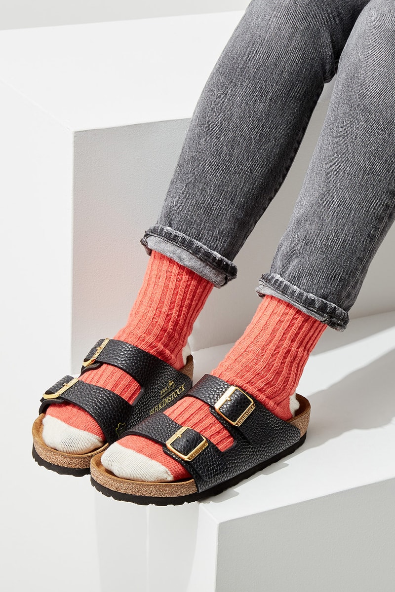 mschf birkenstock arizona sandals destroyed hermes birkin bags repurposed sustainable black socks pants