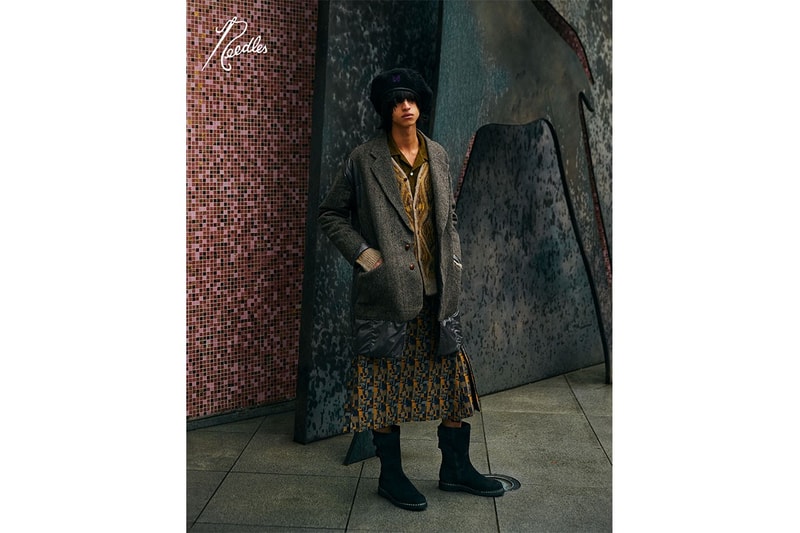 Needles Fall/Winter 2021 Collection Lookbook 70s Suits Tracksuits Pants Accessories Japanese Label Release