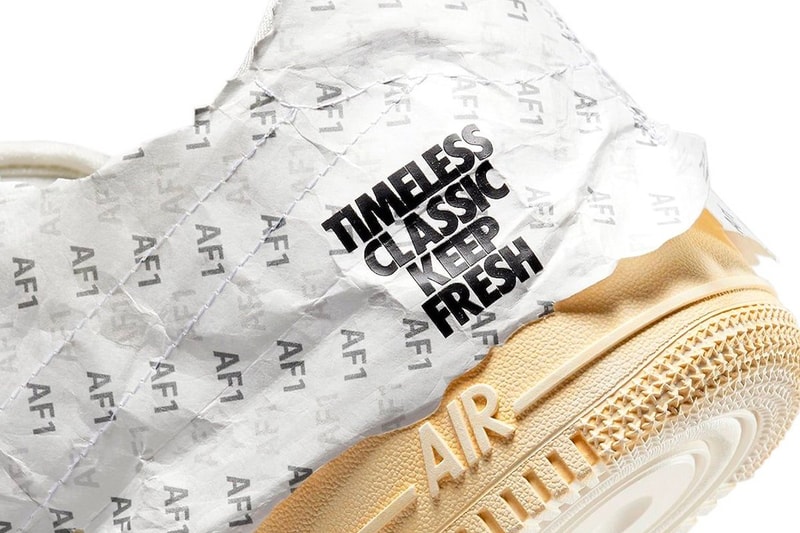 Nike Air Force 1 Low AF1 Keep 'Em Fresh Tissue Paper White
