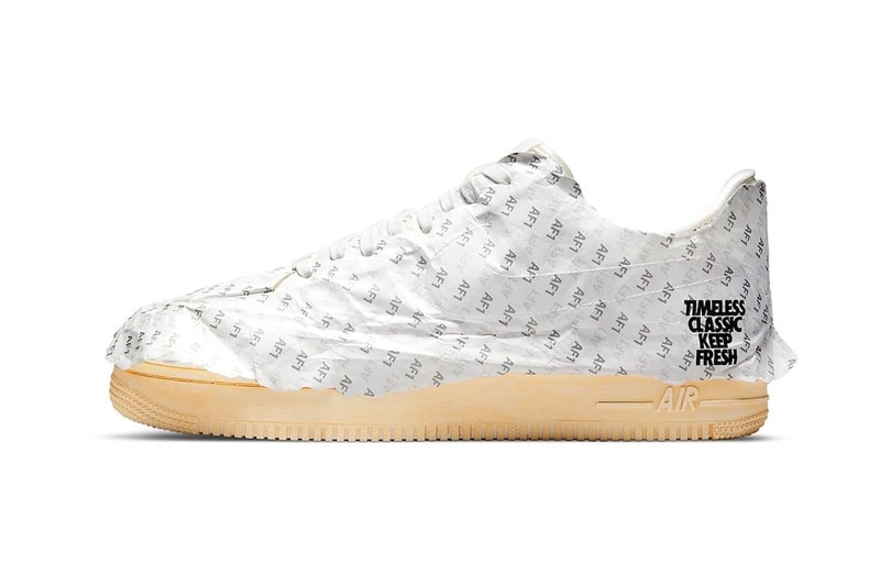 Nike Air Force 1 Low AF1 Keep 'Em Fresh Tissue Paper White