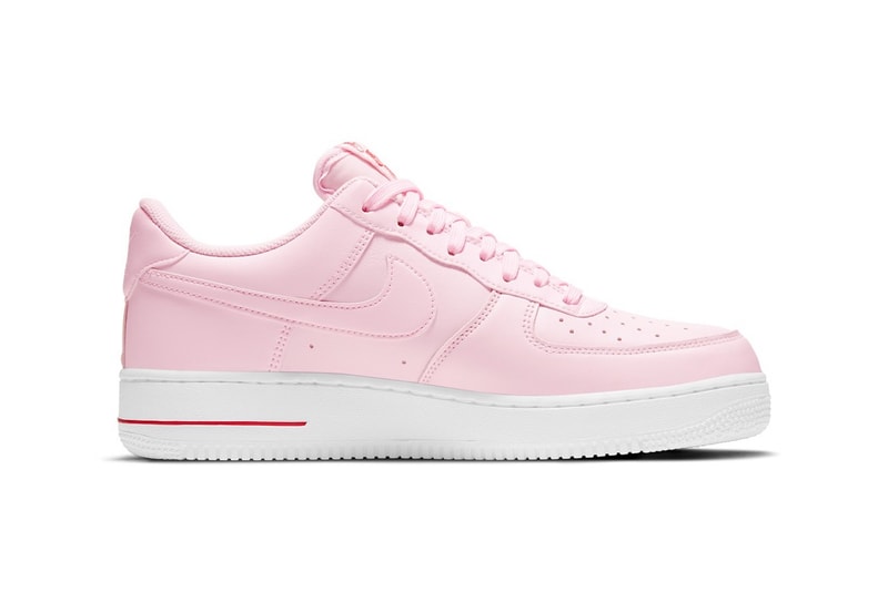 nike air force 1 af1 low pink bag new york city bodegas sneakers footwear shoes sneakerhead lateral