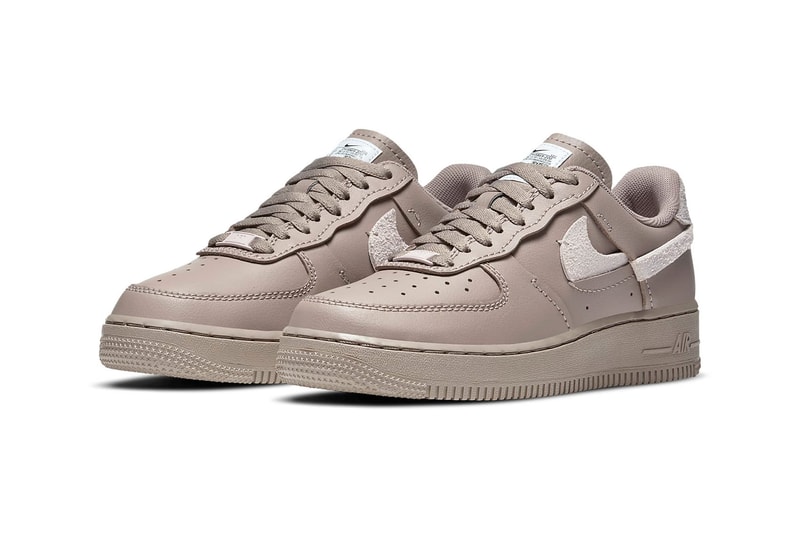nike air force 1 af1 lxx womens sneakers malt platinum violet taupe colorway footwear shoes kicks lateral laces