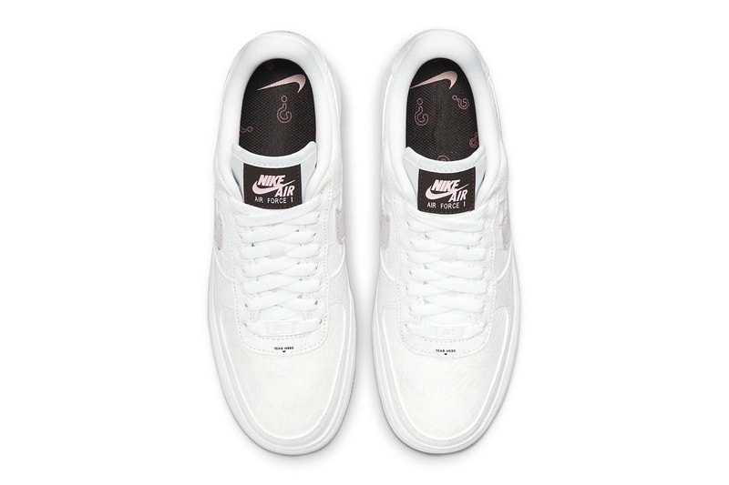 Nike Air Force 1 "Reveal" DIY Sneaker Release Footwear Trainer Upper Hidden Colors Layers
