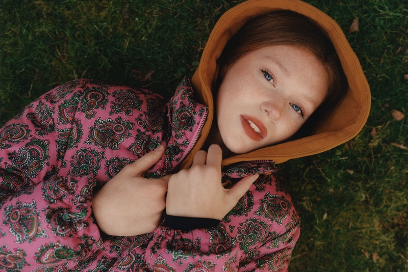noah clothing ny spring summer 2021 collection campaign womenswear hoodie paisley