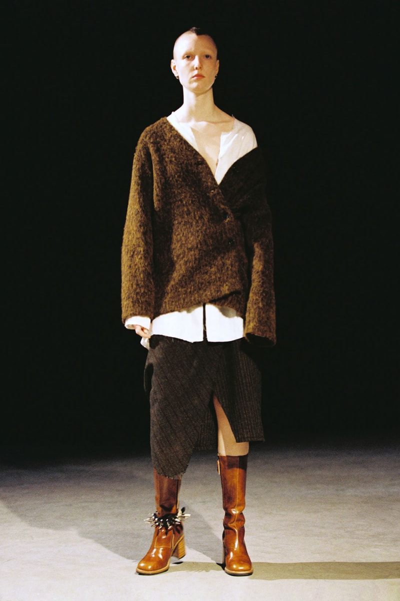 our legacy fw21 fall winter 2021 collection runway knit sweater jumper
