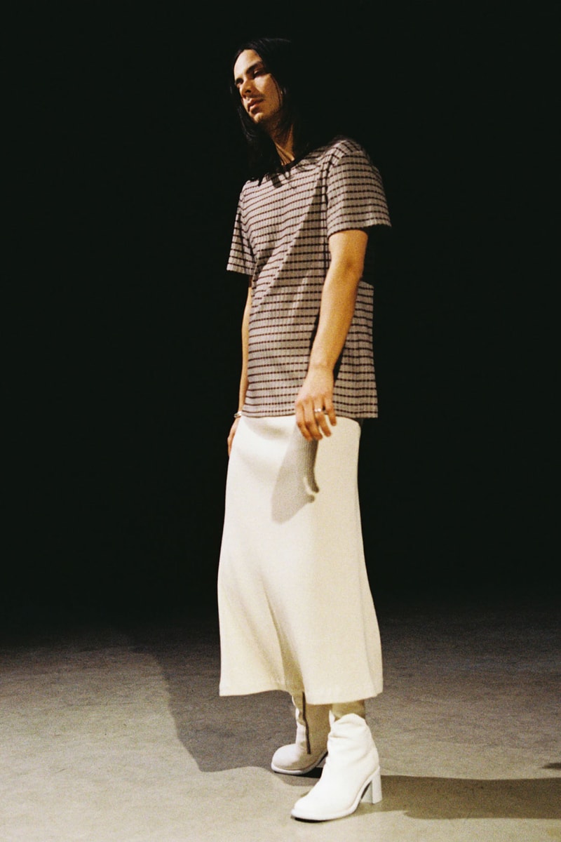 our legacy fw21 fall winter 2021 collection runway skirt boots