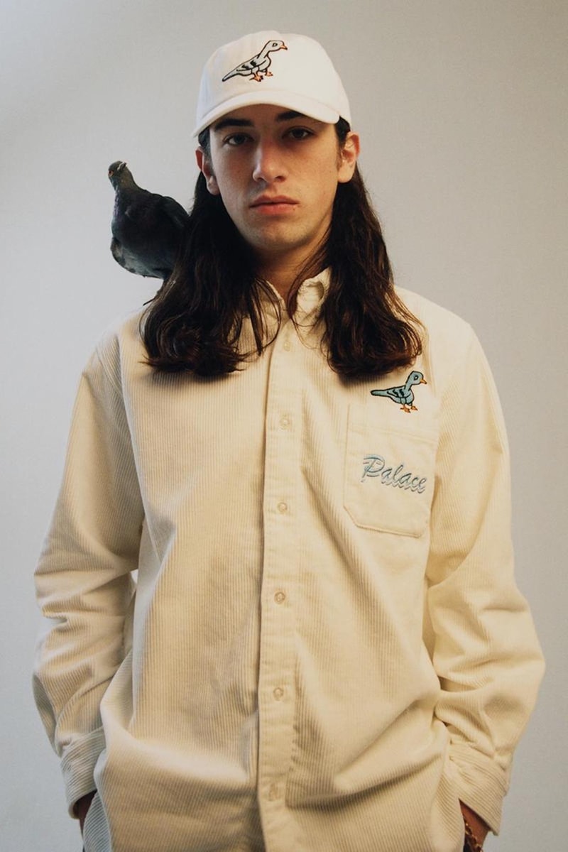 palace skateboards spring summer collection lookbook cap hat shirt bird