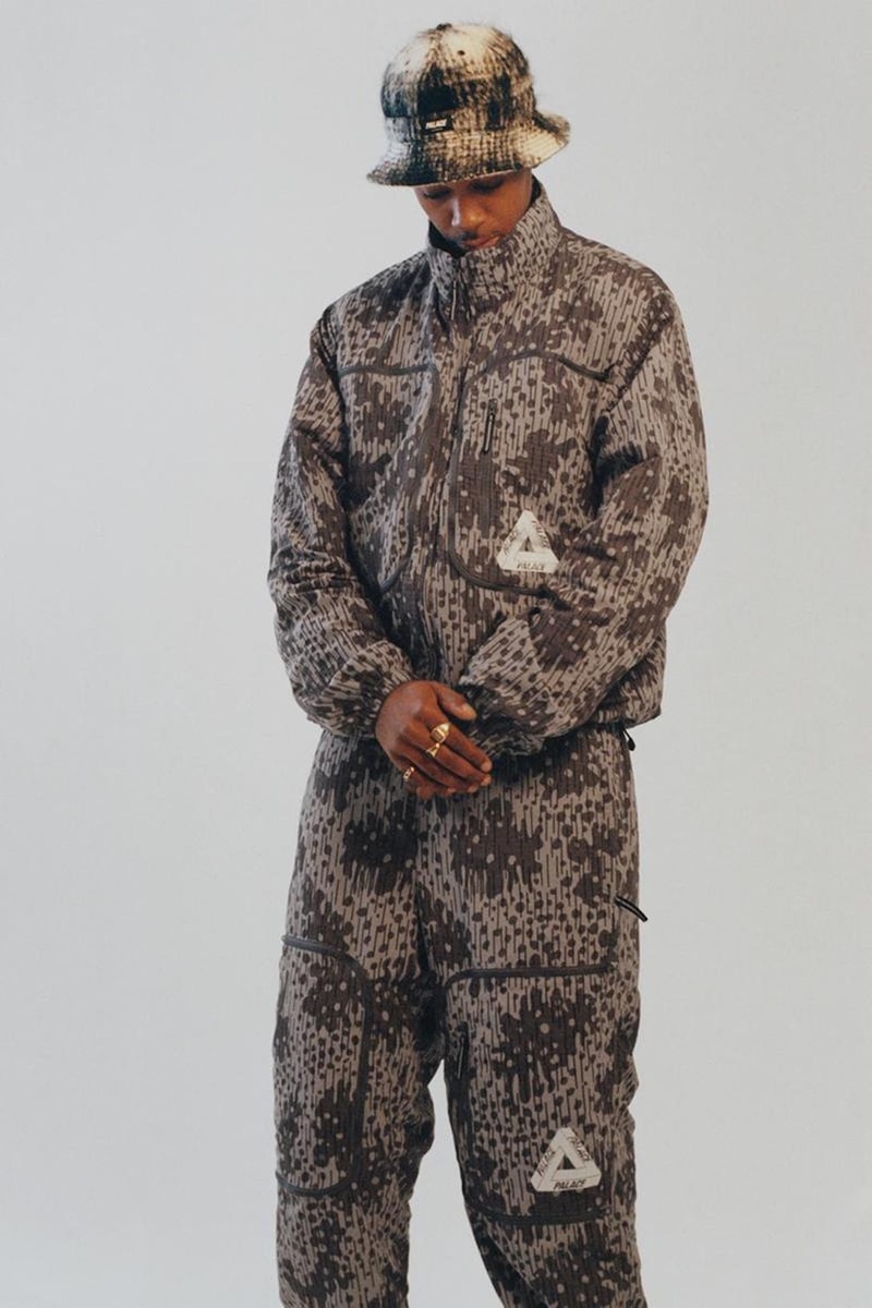 palace skateboards spring summer collection lookbook bucket hat gore tex jacket outerwear pants