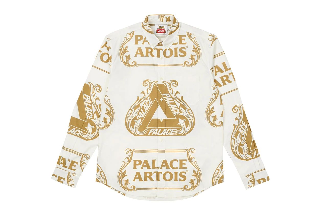 palace skateboards stella artois beer collaboration logo t-shirts hoodies home accessories release date info