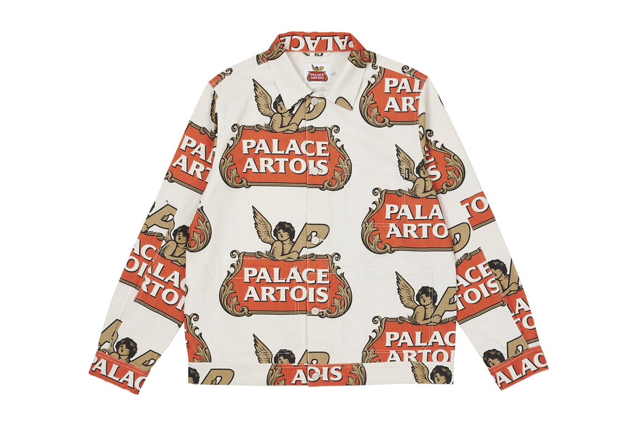 palace skateboards stella artois beer collaboration logo t-shirts hoodies home accessories release date info