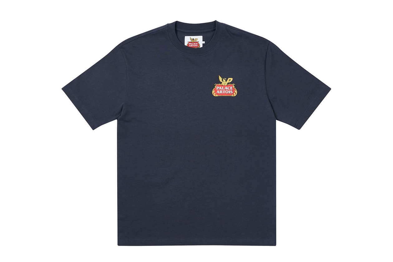 palace skateboards stella artois beer collaboration logo t-shirts hoodies home accessories release date info