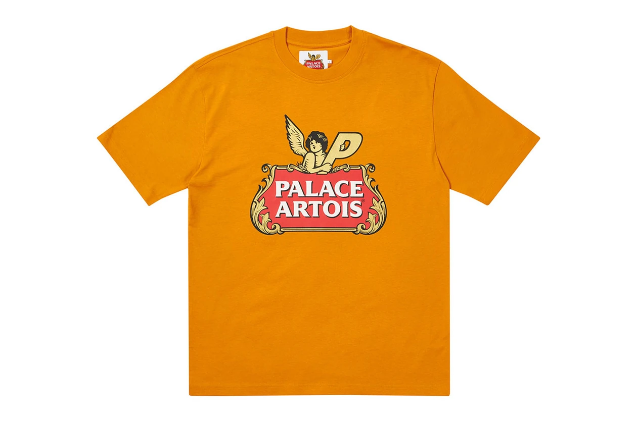 palace skateboards stella artois beer collaboration logo t-shirts hoodies home accessories release date info