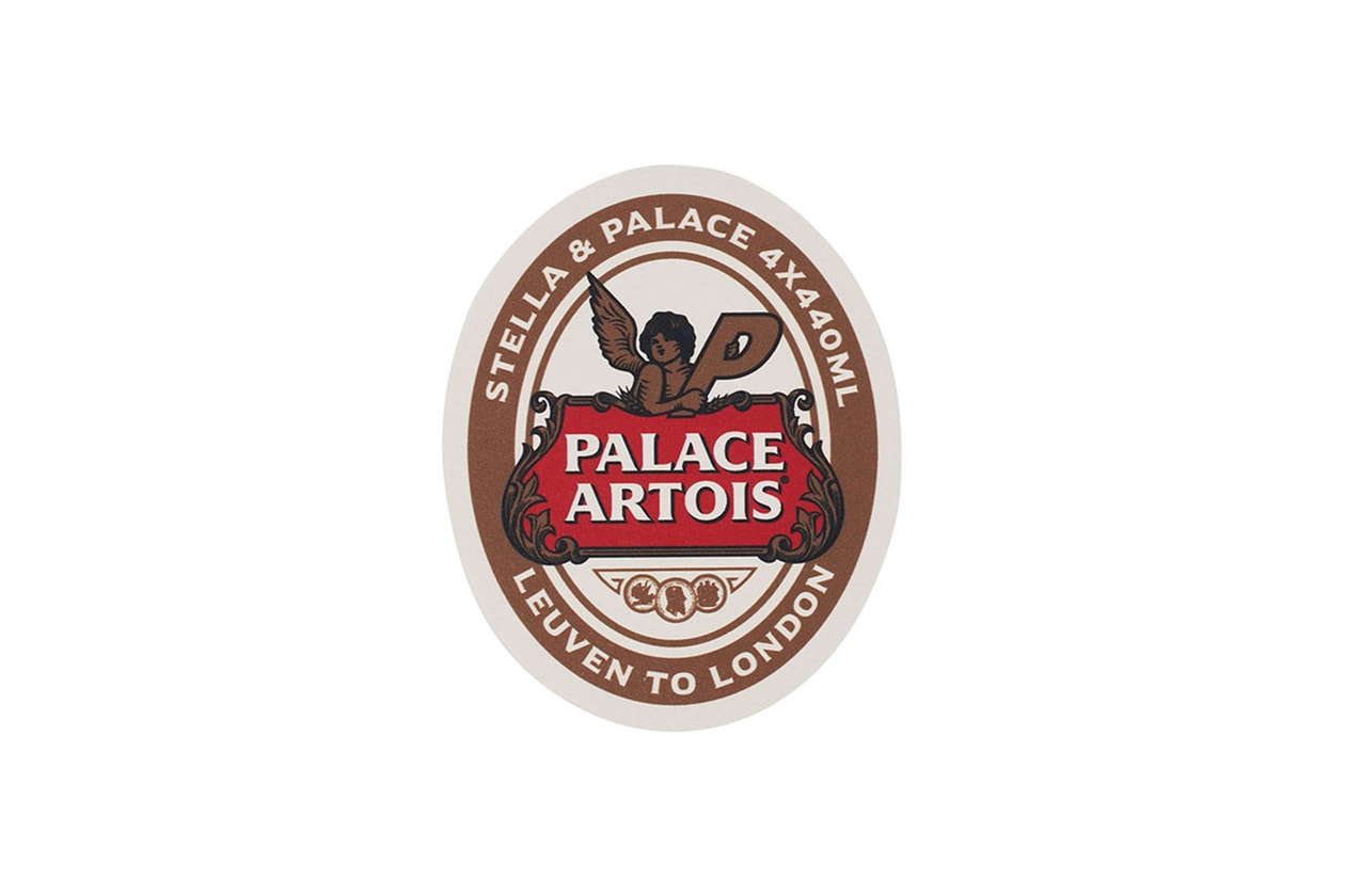 palace skateboards stella artois beer collaboration logo t-shirts hoodies home accessories release date info