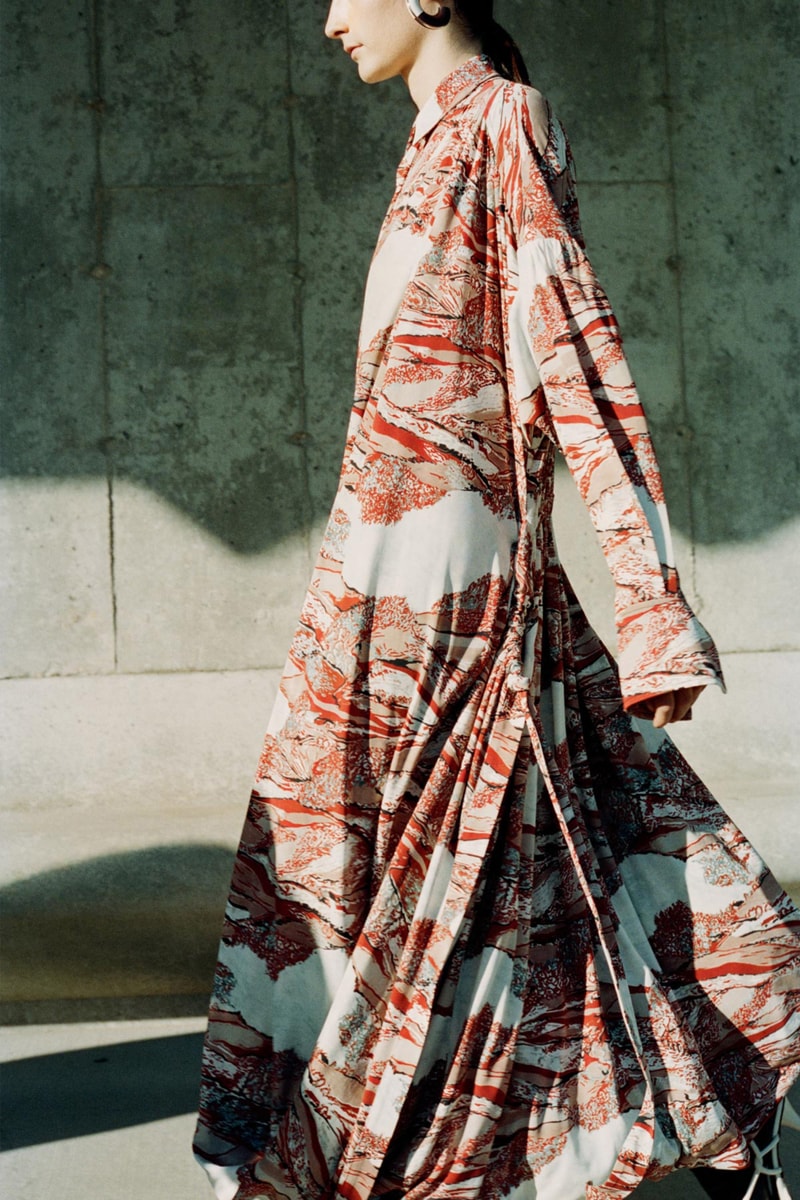 proenza schouler fall winter 2021 fw21 collection lookbook new york fashion week nyfw print pattern dress